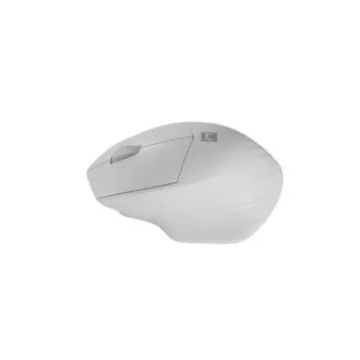 Natec optična miška SISKIN 2/Office/Optical/Right-handed/1 600 DPI/USB BT/White