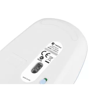 Natec Optična miška HARRIER 2/1600 DPI/Office/Optical/1600 DPI/Wireless Bluetooth/Light Blue
