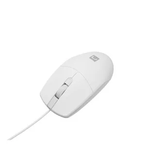 Natec optična miška RUFF 2/1 000 DPI/Office/Optical/1 000 DPI/Wireless USB/White