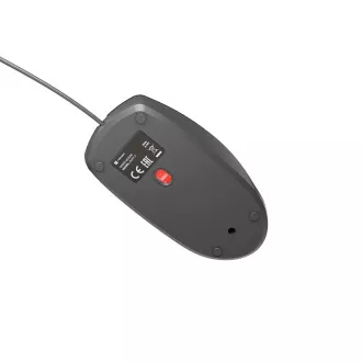 Natec Optična miška RUFF Plus 1200 DPI/Office/Optical/1 200 DPI/Wireless USB/Black