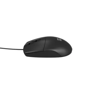Natec Optična miška RUFF Plus 1200 DPI/Office/Optical/1 200 DPI/Wireless USB/Black