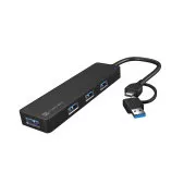 Natec MAYFLY vozlišče 4xUSB-A 3.0 HUB   adapter USB-A