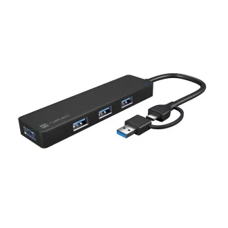 Natec MAYFLY vozlišče 4xUSB-A 3.0 HUB   adapter USB-A