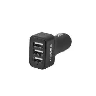 Natec avtomobilski polnilec CONEY, 2xUSB, 1xUSB-C, 84W