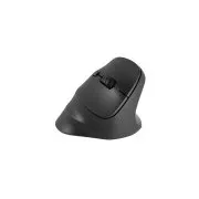 Natec CRAKE 2/Office/Optical/Right-handed/2 400 DPI/USB BT/Black
