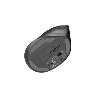 Natec CRAKE 2/Office/Optical/Right-handed/2 400 DPI/USB BT/Black