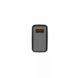 Natec RIBERA 18W 1X USB-A univerzalni polnilec, črn