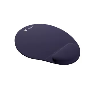 Ergonomska gelska podloga za miško Natec MARMOT, temno modra, 245x225 mm
