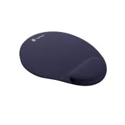 Ergonomska gelska podloga za miško Natec MARMOT, temno modra, 245x225 mm