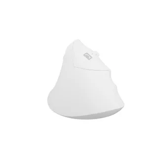 Natec CRAKE 2 Brezžična miška/Office/Optical/2 400 DPI/USB BT/White/Vertical/Optical/Right-handed
