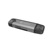 Natec SCARAB 3 USB-A   USB-C 3.1 GEN 1/microSD/microSDHC/microSDXC/SD/SDHC/SDXC/T-Flash bralnik kartic