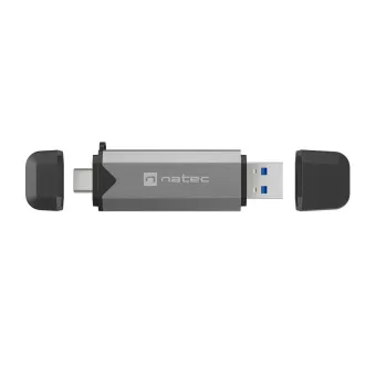 Natec SCARAB 3 USB-A   USB-C 3.1 GEN 1/microSD/microSDHC/microSDXC/SD/SDHC/SDXC/T-Flash bralnik kartic