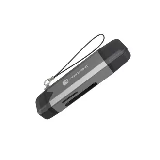 Natec SCARAB 3 USB-A   USB-C 3.1 GEN 1/microSD/microSDHC/microSDXC/SD/SDHC/SDXC/T-Flash bralnik kartic