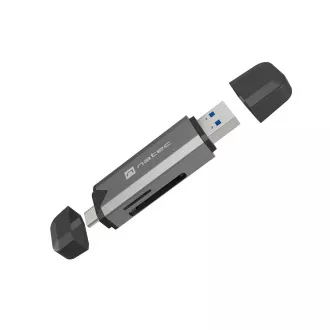 Natec SCARAB 3 USB-A   USB-C 3.1 GEN 1/microSD/microSDHC/microSDXC/SD/SDHC/SDXC/T-Flash bralnik kartic