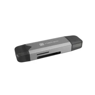 Natec SCARAB 3 USB-A   USB-C 3.1 GEN 1/microSD/microSDHC/microSDXC/SD/SDHC/SDXC/T-Flash bralnik kartic