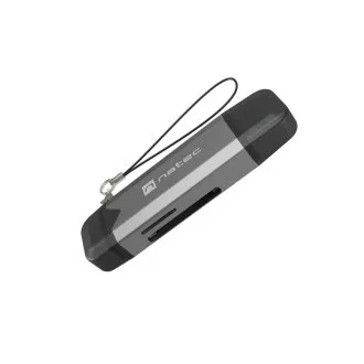 Natec SCARAB 3 USB-A   USB-C 3.1 GEN 1/microSD/microSDHC/microSDXC/SD/SDHC/SDXC/T-Flash bralnik kartic