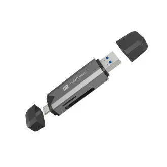 Natec SCARAB 3 USB-A   USB-C 3.1 GEN 1/microSD/microSDHC/microSDXC/SD/SDHC/SDXC/T-Flash bralnik kartic