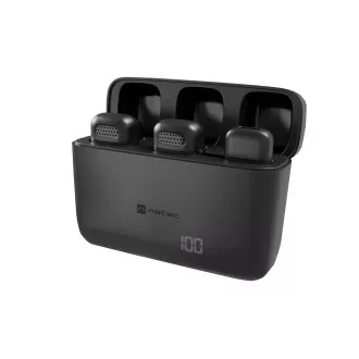 Mobilni brezžični mikrofon Natec HOPPER LAVALIER USB-C, 2 kosa