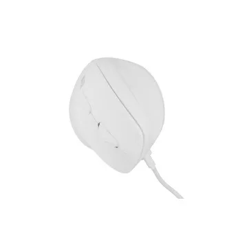 Natec CRAKE 2 PRO Vertikalna miška/Vertikalna/Optična/Desna/12 400 DPI/Brezžični USB-A/Bela