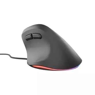 Natec CRAKE 2 PRO Vertikalna miška/Vertikalna/Optična/Desna/12 400 DPI/Brezžični USB-A/črna