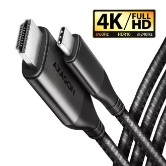 AXAGON RVC-HI2MC, USB-C -> HDMI 2.0a, redukcija / kabel 1,8 m, 4K/60Hz HDR10