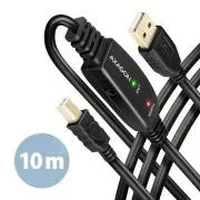 AXAGON ADR-210B, USB 2.0 A-M -> B-M aktivni povezovalni kabel, 10 m