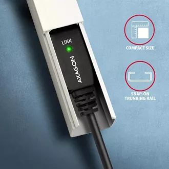 AXAGON ADR-215B, USB 2.0 A-M -> B-M aktivni povezovalni kabel, 15 m