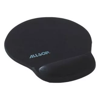 Allsop Gelska podloga za miško črna, 30 mm podpora za zapestje
