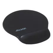 Allsop Gelska podloga za miško črna, 20 mm podpora za zapestje