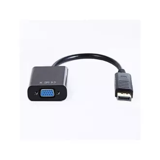 Gembird DisplayPort - VGA adapter, M/F, črn