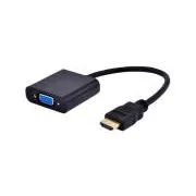 Gembird Adapter HDMI-A - VGA (M/F), črn