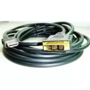Kabel HDMI-DVI 1,8 m, odtenek M/M, pozlačeni kontakti 1.3