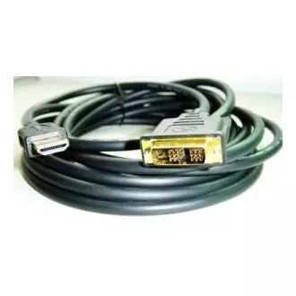 Kabel HDMI-DVI 1,8 m, odtenek M/M, pozlačeni kontakti 1.3
