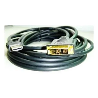 Kabel HDMI-DVI 1,8 m, odtenek M/M, pozlačeni kontakti 1.3