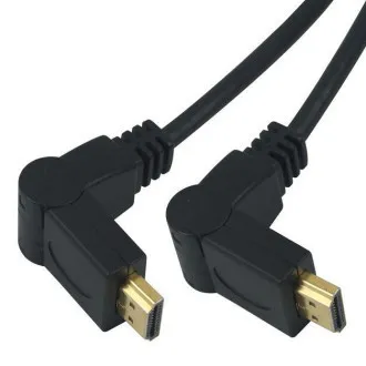 PremiumCord HDMI A - kabel HDMI A M/M 15 m, vrtljiv PremiumCord HDMI A - kabel HDMI A M/M 15 m, vrtljiv