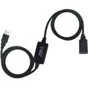 PremiumCord USB 2.0 repeater in podaljšek A/M-A/F 10 m