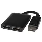 PremiumCord DisplayPort adapter - 2x DisplayPort, razširitev   zrcaljenje, 4K*2K@30Hz