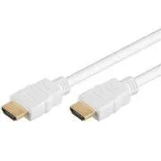 PremiumCord HDMI High Speed   Ethernet kabel, bel, pozlačeni konektorji, 10 m