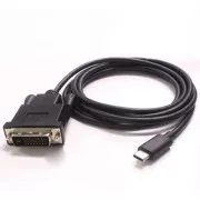 PremiumCord Kabel USB-C z DVI, FullHD@60Hz, 1,8 m