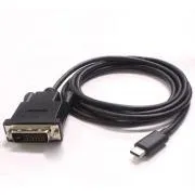 PremiumCord Kabel USB-C z DVI, FullHD@60Hz, 1,8 m