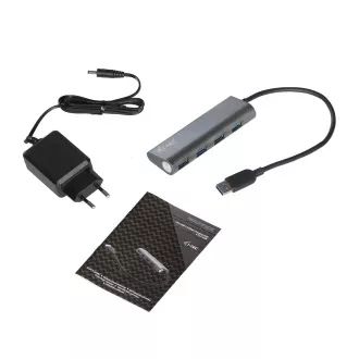 i-tec USB 3.0 Metal Charging HUB 4 vrata