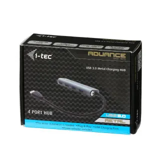 i-tec USB 3.0 Metal Charging HUB 4 vrata i-tec USB 3.0 Metal Charging HUB 4 vrata
