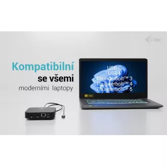 i-tec USB-C Dual HDMI Docking Station s Power Delivery 100W   i-tec Universal Charger 100W