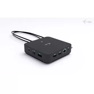 i-tec USB-C DP Dual HDMI Docking Station, Power Delivery 100W
