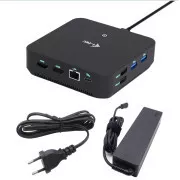 i-tec USB-C DP Dual HDMI Docking Station, Power Delivery 100W   i-tec Universal Charger 100W