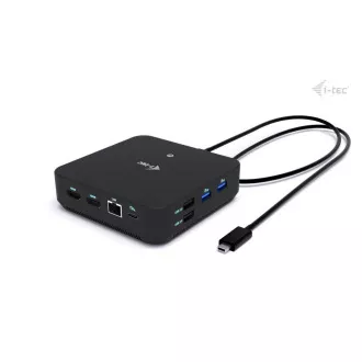 i-tec USB-C DP Dual HDMI Docking Station, Power Delivery 100W   i-tec Universal Charger 100W