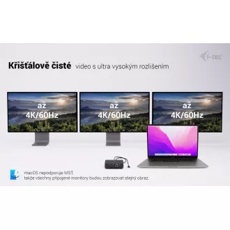 i-tec USB-C DP Dual HDMI Docking Station, Power Delivery 100W   i-tec Universal Charger 100W