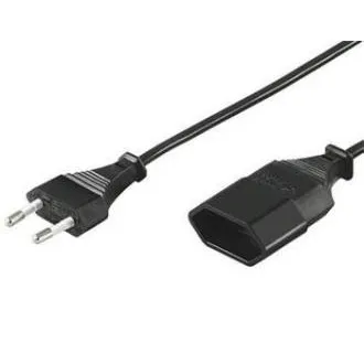 PremiumCord 230V podaljšek z dvojno vilico 2m PremiumCord 230V podaljšek z dvojno vilico 2m