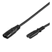 PremiumCord Napajalni kabel IEC 60320 C7>C8 230V 2m