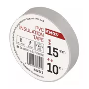 Emos PVC izolacijski trak 15/10 bela